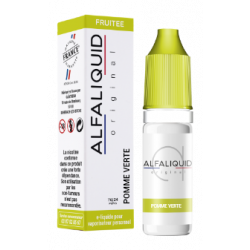 POMME VERTE E-liquide Alfaliquid Original Fruitée 10 mL