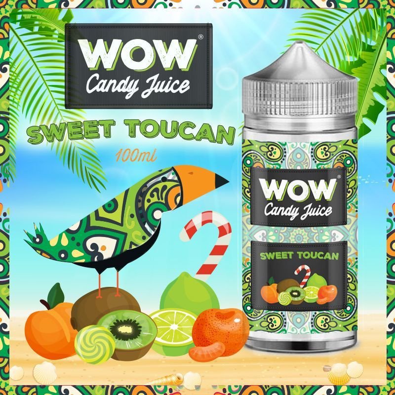 Wow Candy Juice-Sweet Toucan 100ml
