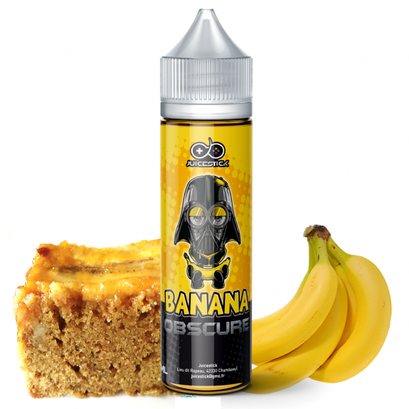 E-Liquide : Juicestick Banana Obscure 50 ml