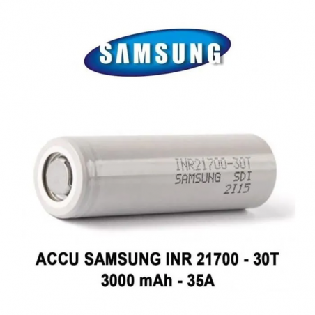 Accu Samsung INR 21700 30T 3000 mah